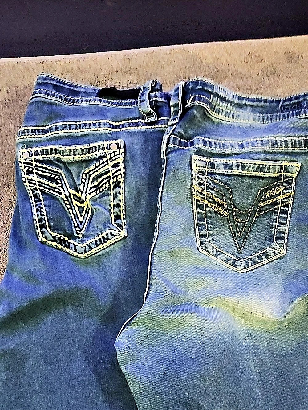 VIGOSS blue jeans set of 2